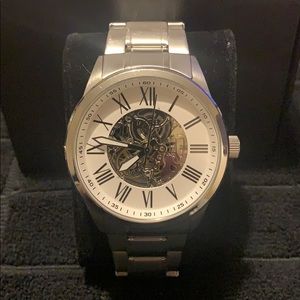 All stainless steel Fossil Watch
